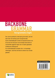 Backbone Grammar achterzijde