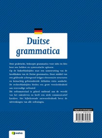 Duitse grammatica voor het economisch onderwijs achterzijde