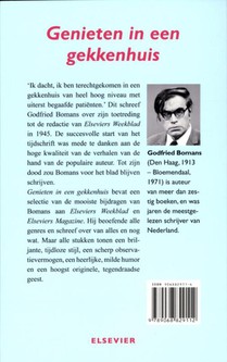 Genieten in een gekkenhuis achterzijde