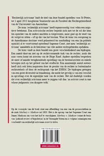 Rechterlijk activisme achterzijde