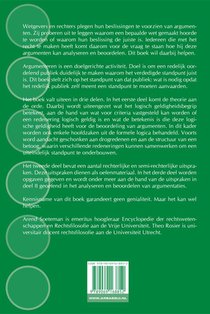 Met kracht van argumenten achterzijde