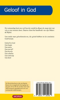 Geloof in God achterzijde