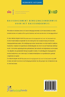 Basisdocument bewegingsonderwijs voor het basisonderwijs - verkorte uitgave achterzijde