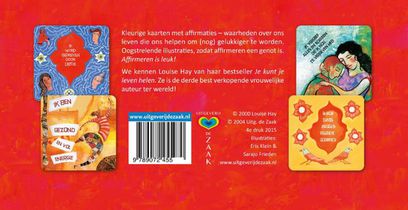 Affirmatiekaarten achterkant