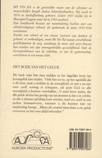 Het boek van het geluk achterzijde