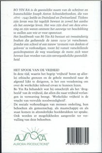 Het spook van de vrijheid achterzijde