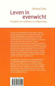 Leven in evenwicht achterzijde