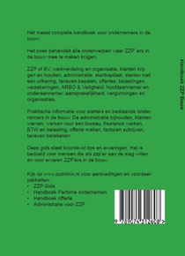 Handboek ZZP Bouw 2024 achterzijde