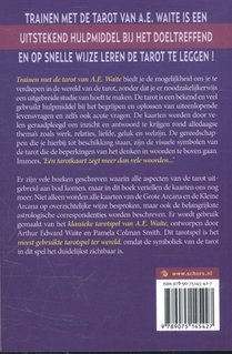 Trainen met de tarot van A.E. Waite achterzijde