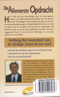 De allereerste opdracht achterzijde