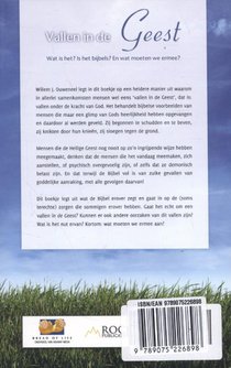 Vallen in de Geest achterzijde