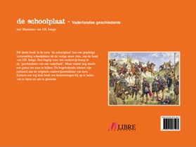 De schoolplaat Vaderlandse Geschiedenis achterzijde