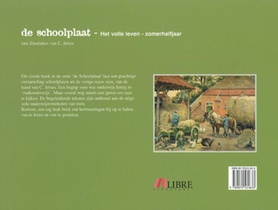 Schoolplaat het volle leven zomerhalfjaar achterzijde