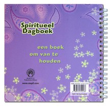 Spiritueel dagboek achterzijde