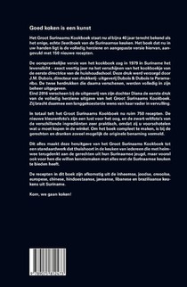 Groot Surinaams kookboek achterzijde