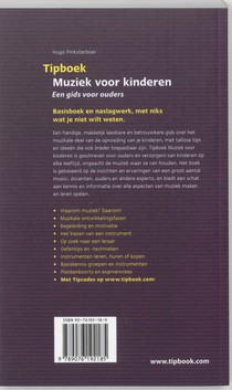 Tipboek Muziek voor kinderen achterzijde
