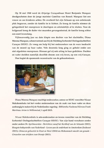 De executie van Diana Marquez' vader achterzijde