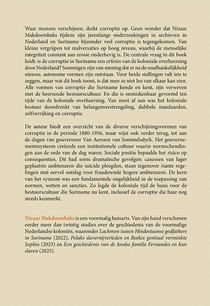 Corruptie in Suriname achterzijde