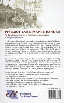 Verlost van Spaanse banden achterzijde