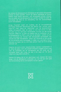 De Antroposofische Vereniging en het wezen Antroposofia achterzijde