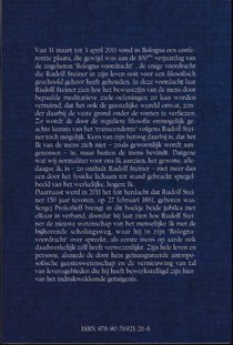 De inwijdingsweg van Rudolf Steiner en het geheim van het Ik achterzijde