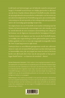 Een leven voor de antroposofie achterzijde