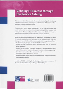 Defining IT success through the service catalog achterzijde