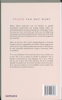 Stilte van het hart achterzijde