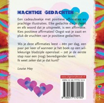 Machtige gedachten achterzijde