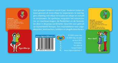 Kinderyoga groepsspelletjes achterkant
