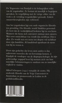 De Yogasoetra van Patanjali achterzijde