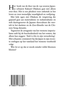 Het boek van de thee achterzijde
