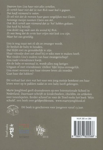 Een tiener als moeder achterzijde