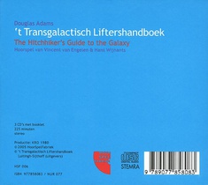 Het transgalactisch liftershandboek achterkant