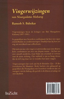 Vingerwijzingen van Nisargadatta Maharaj achterzijde