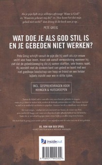 Als God zwijgt achterzijde