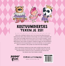 Kostuumdiertjes teken je zo! achterzijde