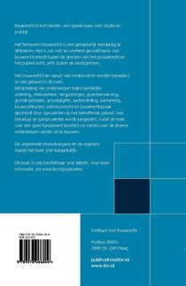 Bouwrecht in kort bestek achterzijde