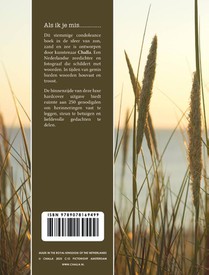 Als ik je mis condoleance boek achterzijde