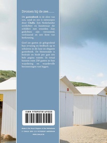 Gastenboek Strand achterzijde