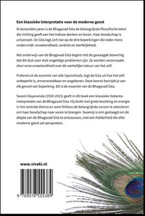 De essentie van de Bhagavad Gita achterzijde