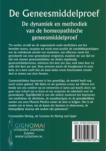 De geneesmiddelproef achterzijde