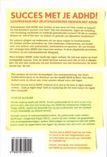 Succes met je ADHD! achterzijde