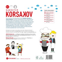 Kabouter Korsakov in de puree achterzijde