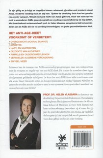 Het anti age dieet achterzijde