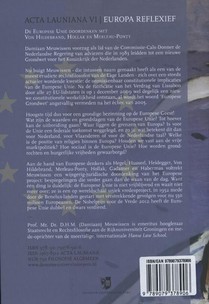 Europa reflexief achterzijde