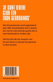 Presteren kent geen compromis het is goed of het is slecht achterzijde