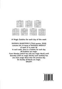 Sudoku quarterly achterzijde