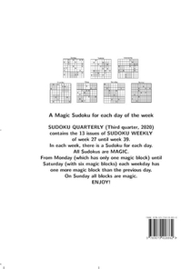 Sudoku quarterly achterzijde