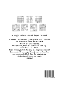 Sudoku quarterly achterzijde